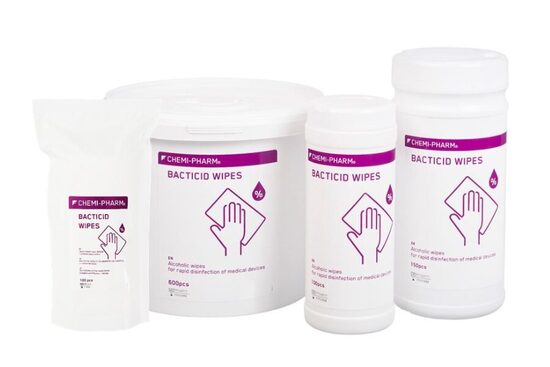 Dezinfekcijas salvetes BACTICIDE  N200